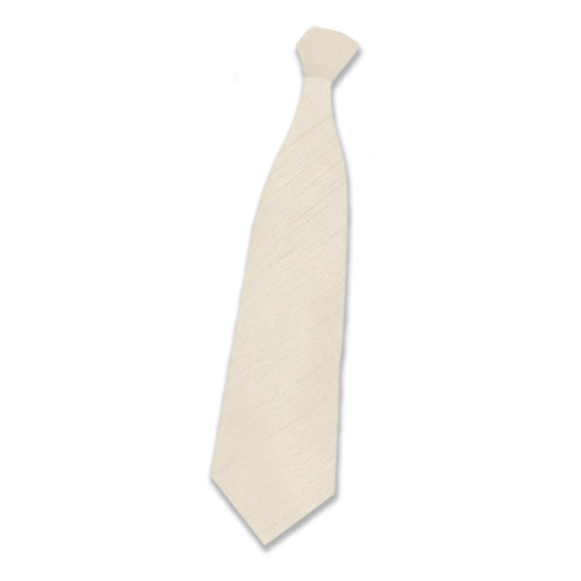 Ivory Silk Tie