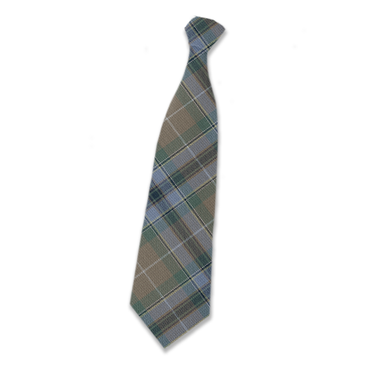 Weathered Pride of Scotland Tartan Wool Tie