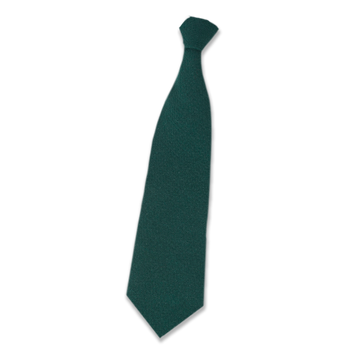 Modern Green Wool Tie