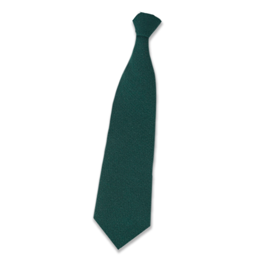 Modern Green Wool Tie