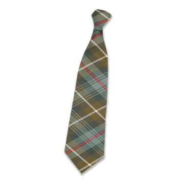 MacKenzie Weathered Tartan Wool Tie