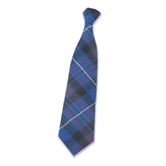 Modern Pride of Scotland Tartan Wool Tie