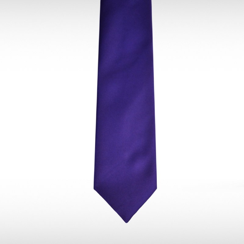 Purple Straight Tie