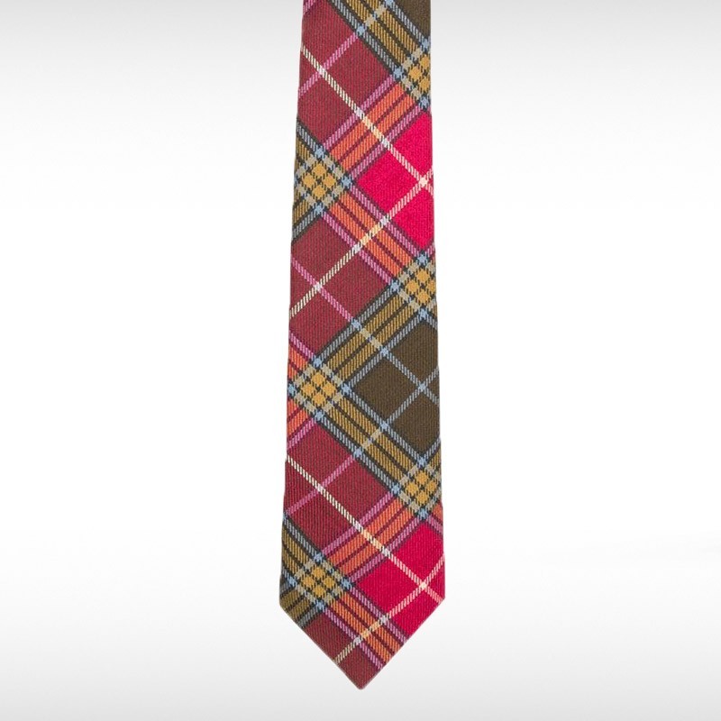 Buchanan Old Weathered Tartan Tie