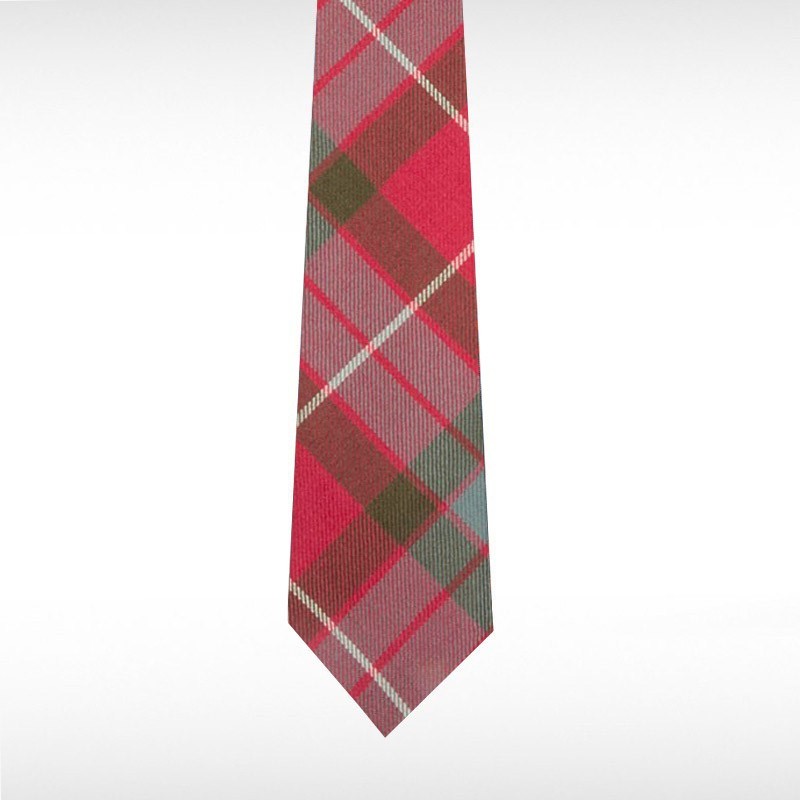 Fraser Red Weathered Tartan Tie